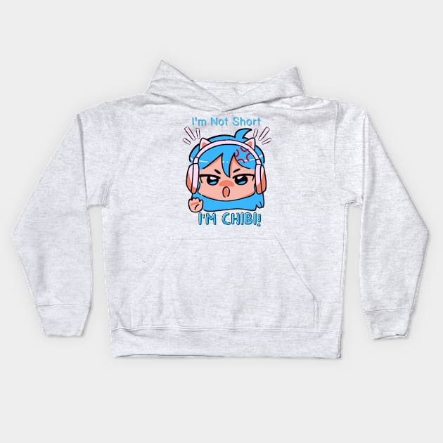 Not Short, Chibi Kids Hoodie by AKawaiiPastels